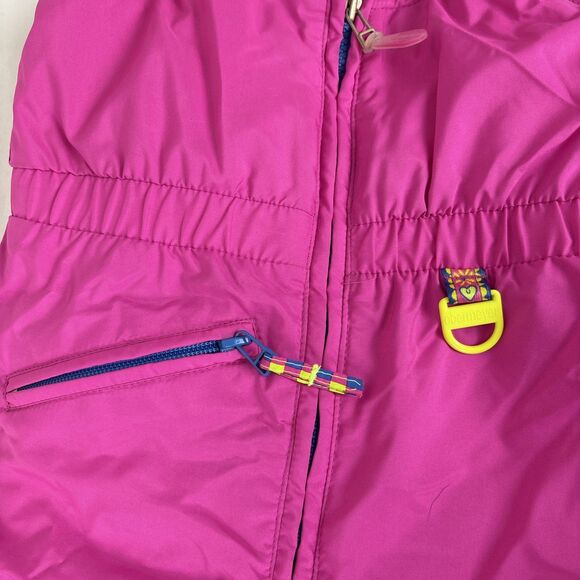 Obermeyer Grow with You Snow Ski Set 3 Pc Jacket Bib Pants Fleece Girls 7 Pink - Picture 8 of 16